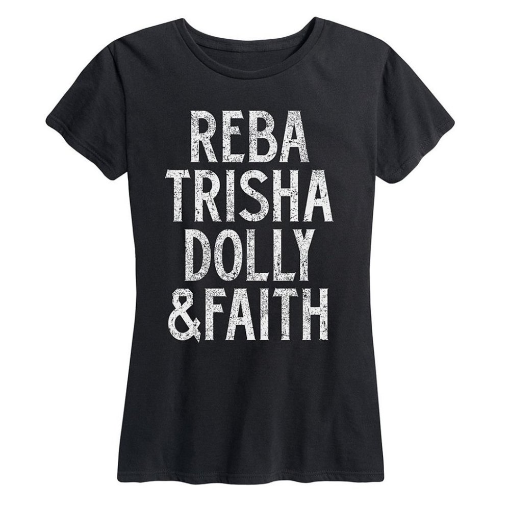 NWOT "Reba, Trisha, Dolly & Faith" Graphic Tee